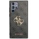 3. Etui Guess 4G Big Metal Logo na Samsung Galaxy S23 Ultra - szare