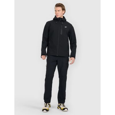 6. Kurtka softshell wiatroodporna membrana 8000 męska 4F 4FRAW25TSOFM506-20S