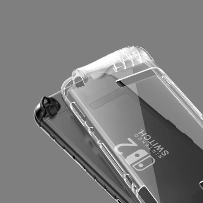 6. Etui Tech-Protect FlexAir na Nintendo Switch 2 - przezroczyste