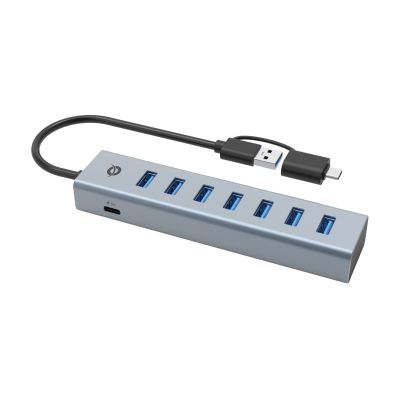3. Conceptronic HUBBIES21GP huby i koncentratory USB 3.2 Gen 1 (3.1 Gen 1) Type-A 5000 Mbit/s Szary