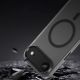 7. Etui Magnetic Abrasive na iPhone 17 Air kompatybilne z MagSafe - matowe czarne