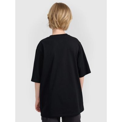 2. T-shirt oversize z nadrukiem chłopięcy 4F 4FJRAW25TTSHM3065-20S
