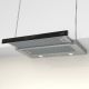 3. Okap teleskopowy GORENJE TH64E3SGB - front czarne szkło