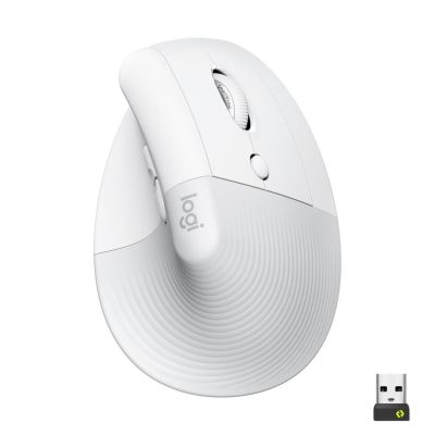 51. Mysz Logitech Lift Vertical White