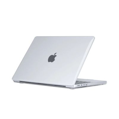 6. Etui Tech-Protect SmartShell na MacBook Pro 14" M1 / M2 / M3 2021-2023 - przezroczyste