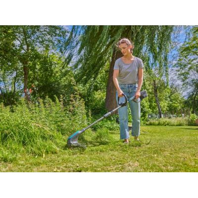 7. Gardena 14703-55 przecinarka do pędzli/trymer 18 W Bateria Szary