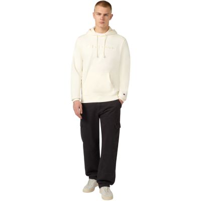 5. Bluza męska Champion Hooded Sweatshirt kremowa 220782 YS084