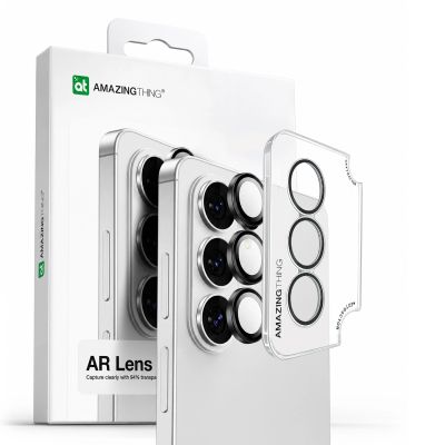 4. Szkło hartowane AMAZINGTHING Radix AR Lens Glass na wyspę aparatu do Samsung S26 - czarne