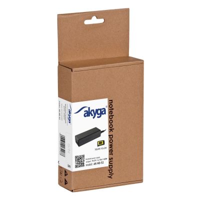 5. Zasilacz sieciowy Akyga AK-ND-52 do notebooka IBM, Lenovo (19,5 V; 6,15 A; 120W; Slim Tip, Square yellow )