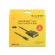3. DeLOCK 2m, USB-C/DVI 24+1 zewnętrzna karta graficzna usb 3840 x 2160 px Czarny