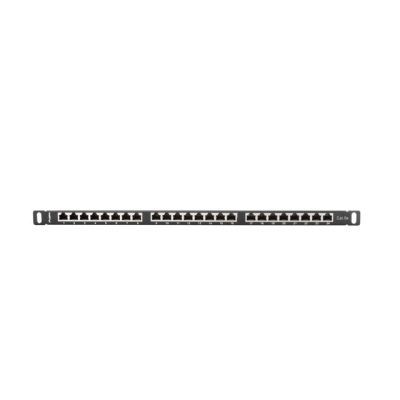 3. Patch panel Lanberg PPS5-0024-B (0.5U; kat. 5e; 24xRJ-45)