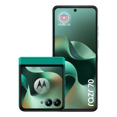 30. Motorola Razr 70 5G 256 GB Sporting Green