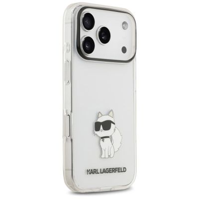 4. Etui Karl Lagerfeld IML NFT Choupette na iPhone 18 Pro / 17 Pro - przezroczyste