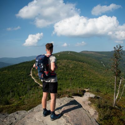 3. NC1993 PLECAK TURYSTYCZNY GRANATOWY NORTHLAKE 30L+10 NILS CAMP