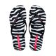 3. Klapki damskie Ipanema Animal Print czarno-szare 83846-BP655