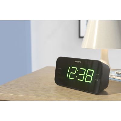 13. Philips TAR3306/12 budzik Cyfrowy budzik Czarny