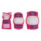 22. Zestaw SMJ Sport Combo Pink LED: 2w1 wrotko-rolki HS-TNK-000009549