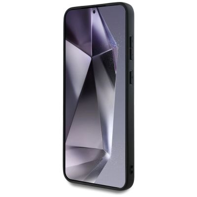 5. Etui Guess 4G Round Patch Classic Logo MagSafe do Samsung Galaxy S25 brązowy