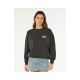 Bluza damska RIP CURL Bells Heritage Crew czarna