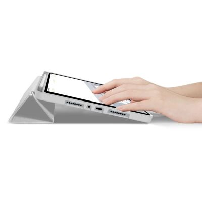 8. Etui TechProtect SmartCase Pen na Xiaomi Poco Pad M1 / Redmi Pad 2 Pro 12.1 - szare
