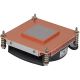 6. Inter-Tech Q-3 Procesor Radiator 8 cm Czarny, Srebrny 1 szt.