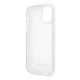 4. Etui Guess Glitter na iPhone 11 Pro Max - srebrne