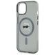 6. Karl Lagerfeld KLHMP15SHLSKIK iPhone 15   6.1" czarny/black hardcase IML Metal Karl Head MagSafe