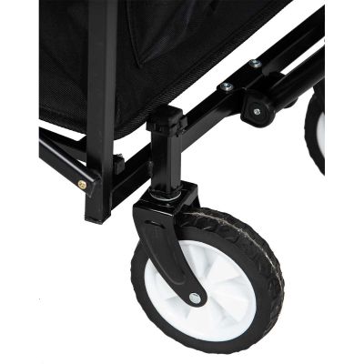 4. WÓZEK TURYSTYCZNO PLAŻOWY SKŁADANY 72x44x50CM Z UCHWYTEM