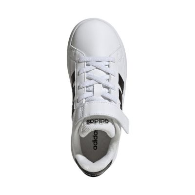 4. Buty dla dzieci adidas Grand Court 3.0 białe HP3531