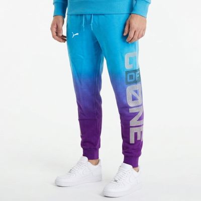 4. Spodnie sportowe męskie PUMA One Of One Pants Blue Atoll - 535114-01