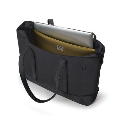 7. Torba na laptop DICOTA D31977-RPET 14.1" Shopper Eco Motion damska czarna
