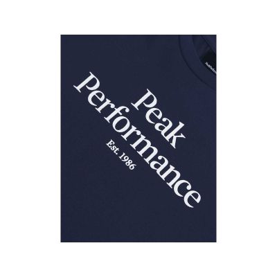4. T-Shirt  Peak Performance Jr Original Tee niebieski
