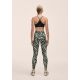 5. Legginsy damskie Casall Essential Printed Tights zielony