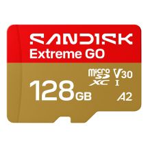 Sandisk Extreme Go microSD UHS-I 128GB MicroSD 240MB/s(R) / 120MB/s(W)