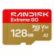Sandisk Extreme Go microSD UHS-I 128GB MicroSD 240MB/s(R) / 120MB/s(W)