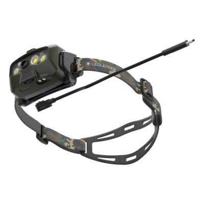 5. Latarka Ledlenser HF8R Core RGB camouflage