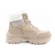 4. Lee Cooper buty sportowe damskie zimowe trekkingowe Lee Cooper ocieplane beżowe