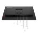 20. Lenovo ThinkVision T24D-40 monitor komputerowy 60,5 cm (23.8") 1920 x 1080 px Full HD LCD Czarny