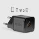 9. Ładowarka sieciowa SBS TETRGAN1C20K 20W GaN USB-C z Power Delivery - czarna