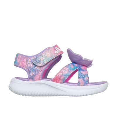 4. Skechers dziecięce sandały JUMPSTERS SANDAL BUTTERFLY BRITES 303109N LVMT