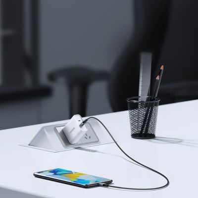 4. Ugreen kabel przewód USB Typ C - USB Typ C Power Delivery 240W 5A 2m szary (90440 US535)