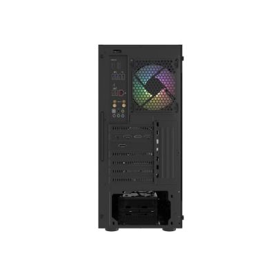 25. FURY OBUDOWA KOMPUTEROWA FURY SHOBO SH4F RGB MIDI Z OKNEM CZARNA