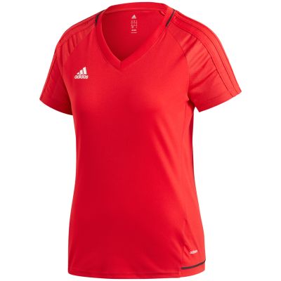 7. Koszulka damska adidas TIRO 17 Training JSY Women czerwona BP8560