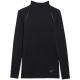 10. Koszulka damska longsleeve 4F F419 głęboka czerń 4FWAW25TFLOF419 20S
