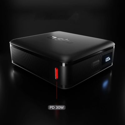 10. Powerbank SBS HD 30W 10000mAh USB-C z wyświetlaczem LCD - czarny