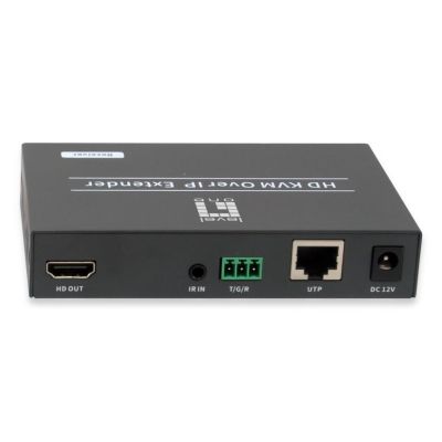 2. LevelOne HVE-6701R Ściana wideo HDMI przez nadajnik IP PoE bk