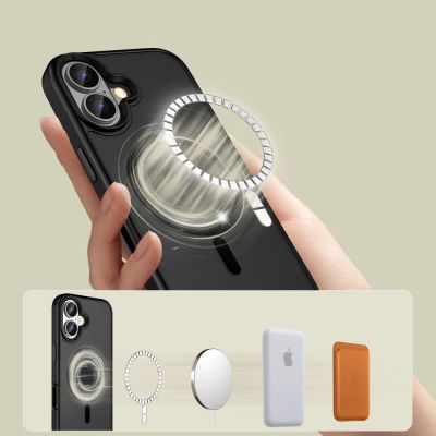 2. Etui Tech-Protect MagMat MagSafe na iPhone 16 - czarne