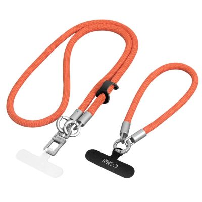 Smycz do telefonu Tech-Protect C10S Rope - pomarańczowa