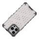 7. Honeycomb etui pancerny pokrowiec z żelową ramką iPhone 13 Pro zielony