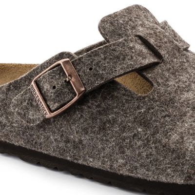 2. Birkenstock męskie chodaki BOSTON BS 0160581 COCOA (szerokość standardowa)